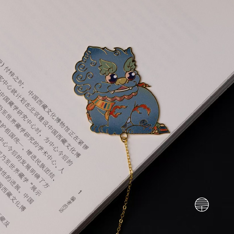 万物三千|文殊菩萨青狮/宝剑书签