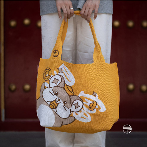 万物三千 | 吐宝鼠聚财单肩包