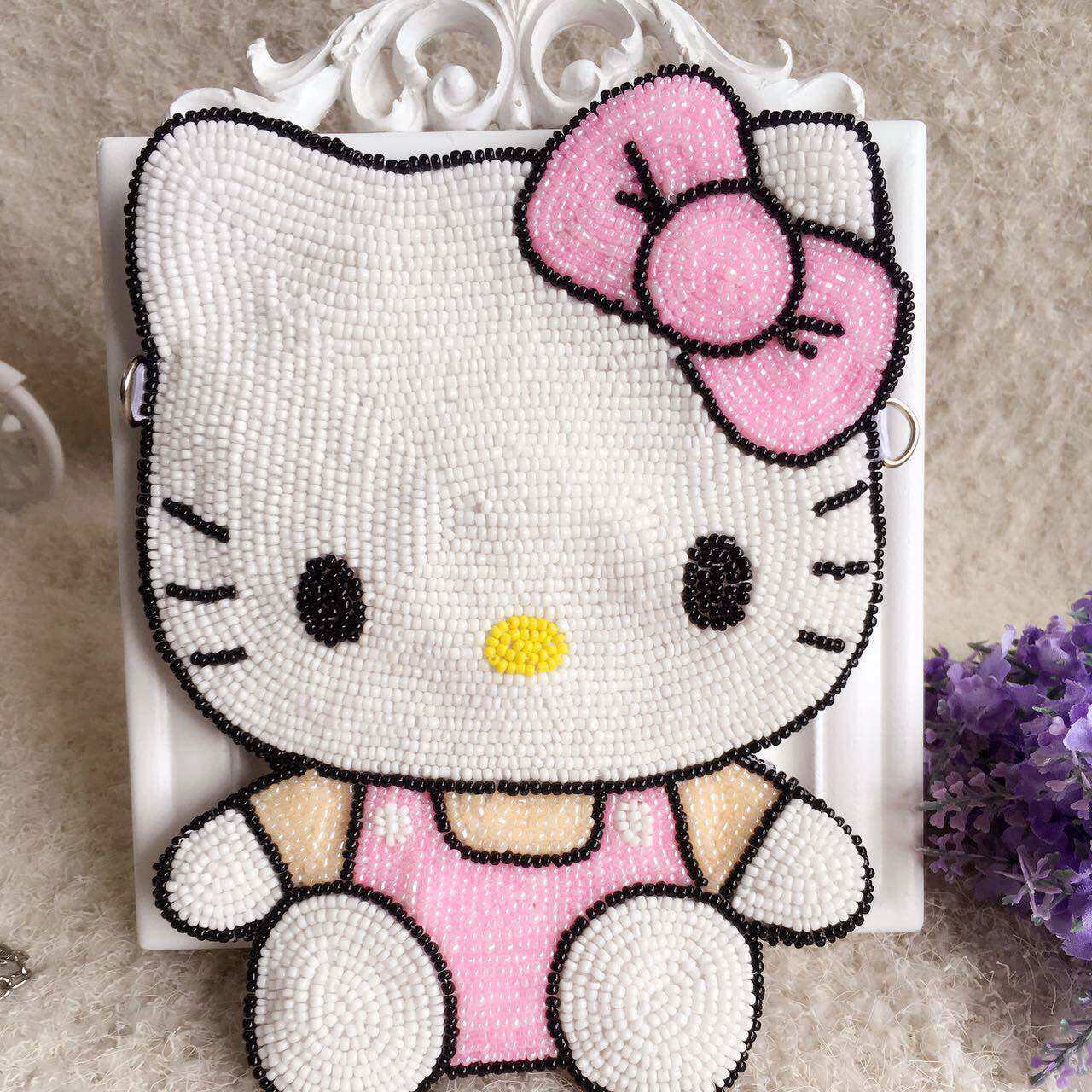HelloKitty手机斜挎包包