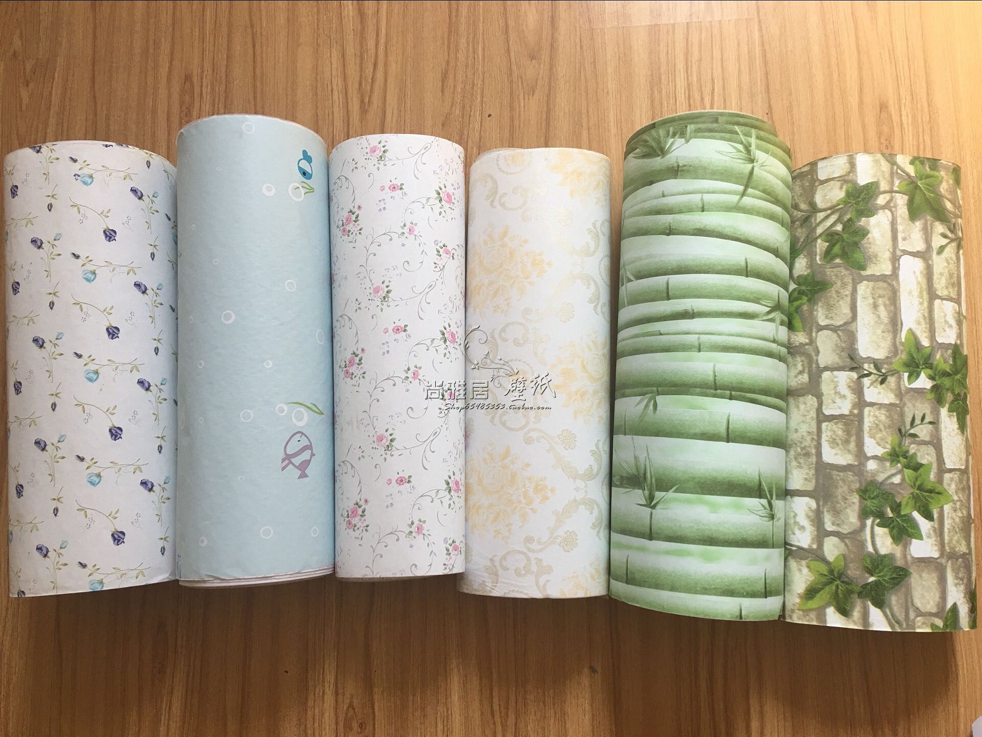 申旺加厚PVC防水自粘贴 卧室客厅大学生宿舍寝室家具翻新墙纸
