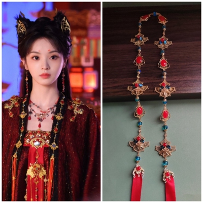 子夜归同款流苏挂件武桢田曦薇猫公同款古装汉服流苏挂件配饰品