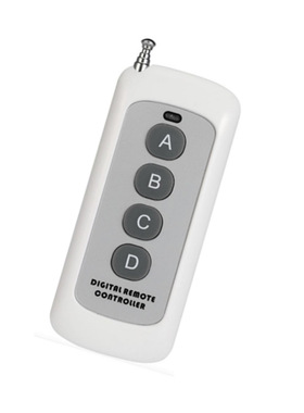 433MHZ无线射频遥控器 金属遥控器 EV1527学习码无线遥控器500米