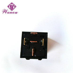 万欧汽车配件小型继电器通用JD1914大灯空调喇叭12V五插80A24V