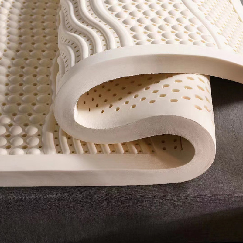 泰国天然乳胶床垫颗粒按摩平板舒适单双人乳胶床垫