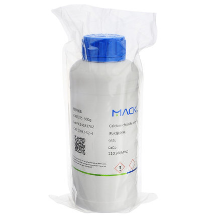 麦克林 无水氯化钙 AR 500g 分析纯 CAS 10043-52-4 Macklin试剂