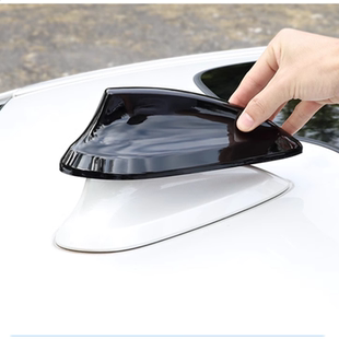 适用宝马X1X2X4X5X6X3gt1系3系5系4系2系7系鲨鱼鳍天线盖外观改装