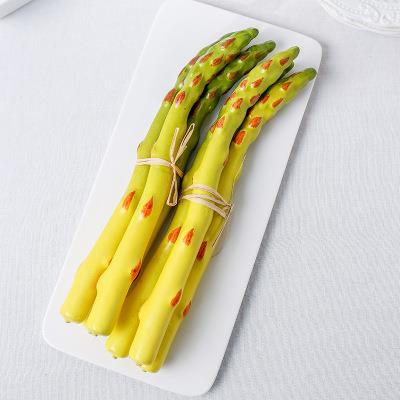 PU小芦笋 仿真竹笋假春笋条模型 仿真蔬菜摄影摆件店家居橱柜装饰