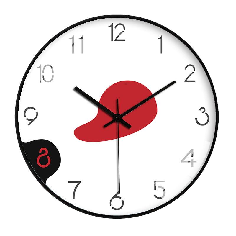 【12英寸30CM】极简风格挂钟客厅家用时钟欧式简约时尚创意钟表