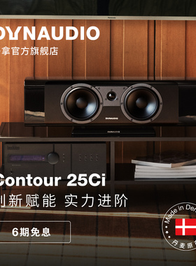 Dynaudio/丹拿 轮廓Contour 25Ci无源HiFi中置音箱发烧级组合音箱