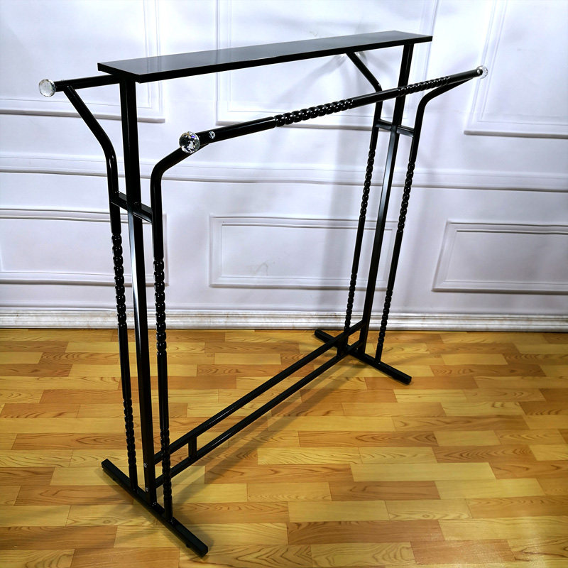 Iron art couture Display rack Floor type Clothing racks clothes pylons Clothes rack Floor racks Parallel barsin the Business/Office Furniture , Clothing store furniture , Clothing display  category - from Buy2taobao.com to provide professional Taobao agent buy service