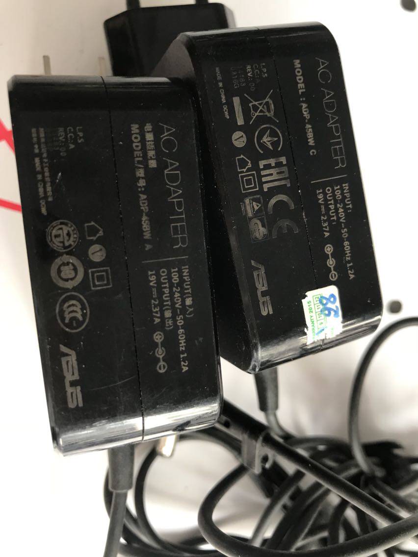 华硕x551c x552 adp-45bw a/c笔记本电源适配器19v 2.37a