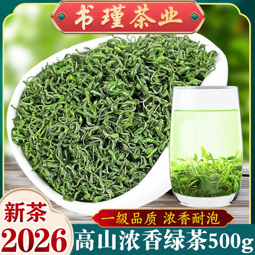 一级高山云雾毛尖茶500g特浓香型
