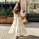 2026年春麂皮刺绣马甲连衣裙套装2C289-2579-P205-K298，女装套装/套裙，2C289
