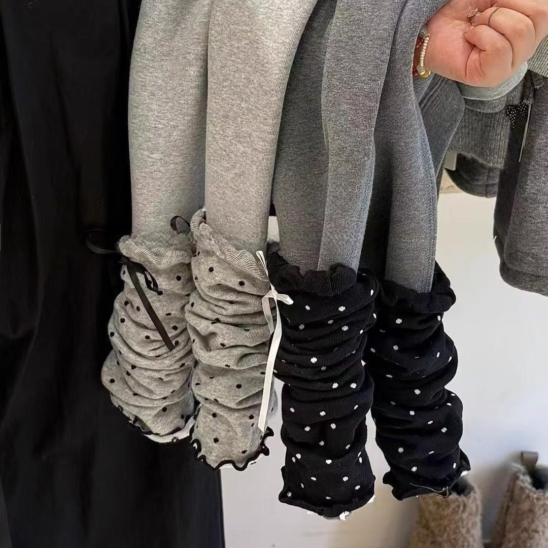 鲍小鱼2025冬款女儿童大童甜美堆堆袜套可拆加厚保暖一体绒打底裤,童装/婴儿装/亲子装,裤子,淘宝优惠券,粉丝福利购,淘宝优惠卷