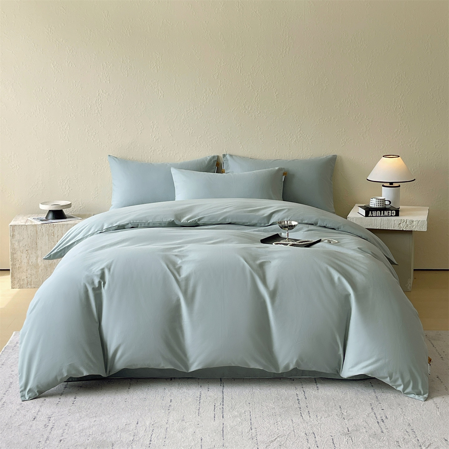 ELEVISS全棉磨毛秋冬保暖四件套