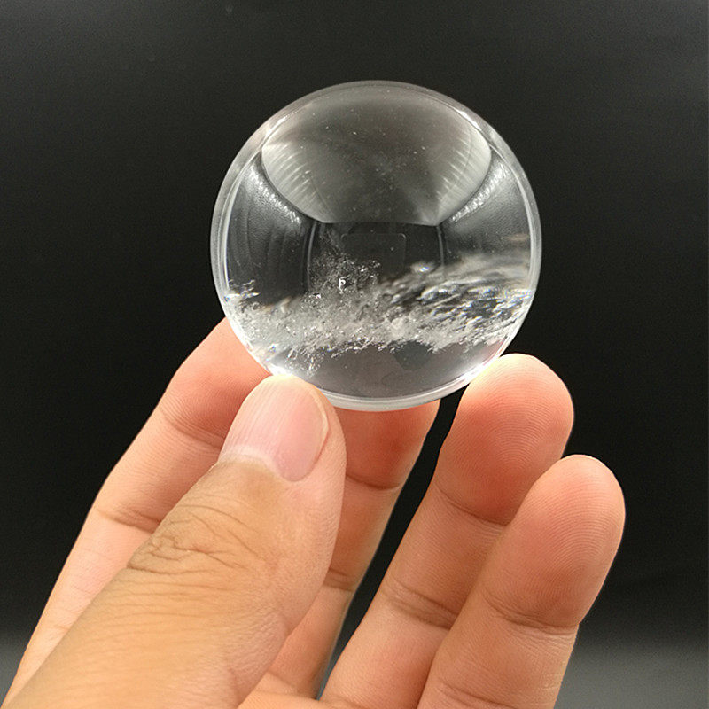 新品包邮 4.6厘米天然水胆水晶球风水摆件礼品 浑身是胆 一物一图