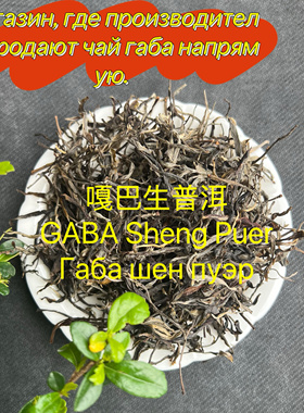 云南嘎巴生普洱 GABA Sheng Puer Габа шен пуэр