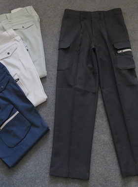 外贸男士户外裤工装裤休闲裤长裤90%涤纶中等厚度面料软82302