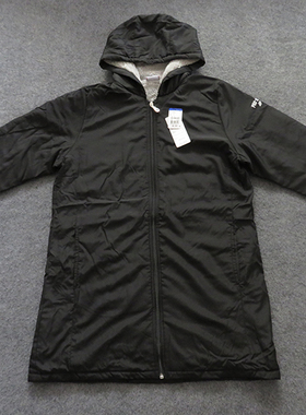 外贸日单秋冬女士内抓绒运动棉衣棉服外套薄款连帽超轻63495