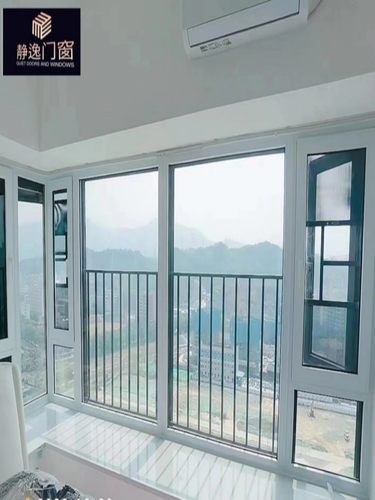 海螺塑钢隔音窗高透明隔音降噪窗