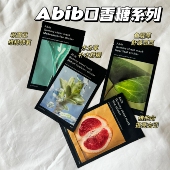 韩国Abib阿彼芙口香糖面膜鱼腥草舒缓积雪草修护水分草补水提亮