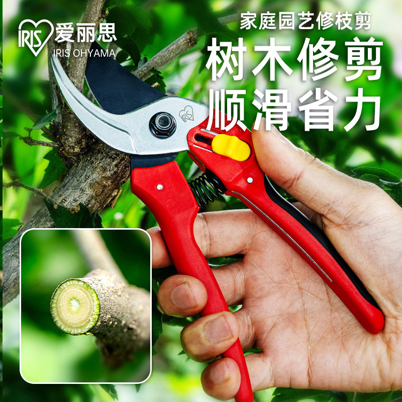 爱丽思园艺修枝剪家庭剪枝省力剪切园艺工具多功能剪刀果树爱丽丝