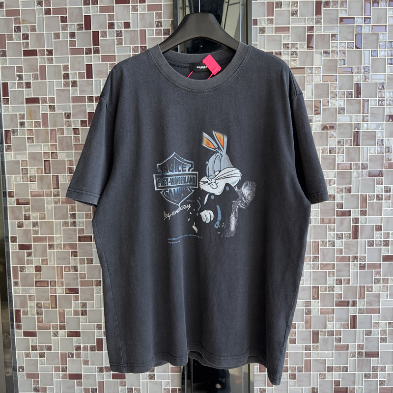 短袖卡通动漫印花青少年T恤