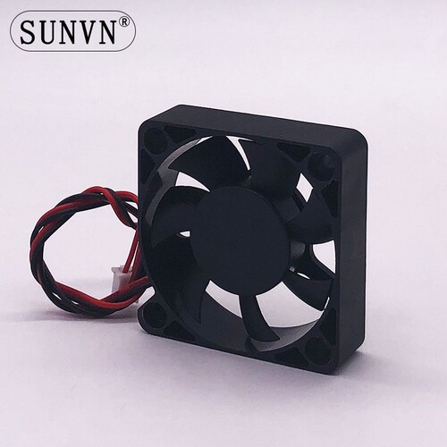 全新5015静音风扇12V5cm电瓶车充电器电源变频器散热风扇