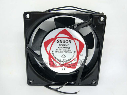 冰箱冰柜展示柜9cm12CM散热风扇220V轴流散热风机箱保鲜柜发酵箱