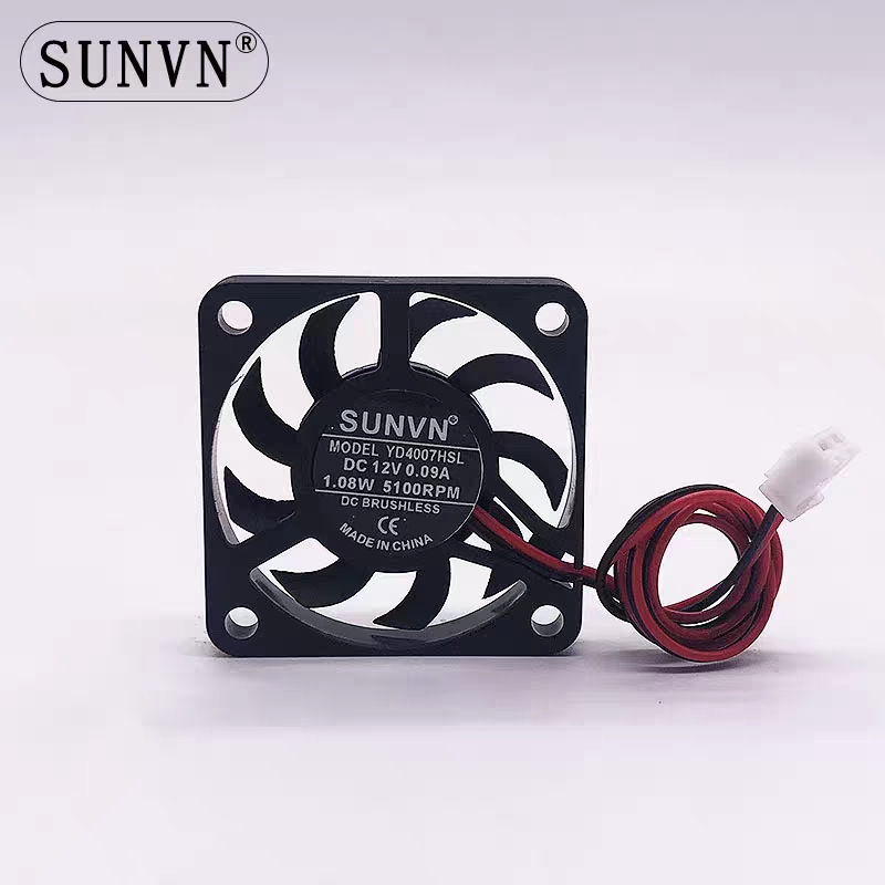 12V 4007 含油超薄静音 4cm 厘米 40*40*7mm 迷你直流散热小风扇