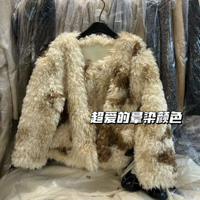 2025新款羊羔毛外套女冬季