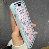 果冻感液态硅胶17奶蓝色11适用iphone15pro苹果16promax手机壳14软糯橡胶13耐脏12抗黄16Eplus时尚 天蓝色防摔