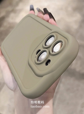 肤感磨砂防指纹适用小米14手机壳12s全包13Ultra防摔civi3/2卡其色11pro高级感10s红米note9冷淡风K20奶茶色