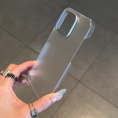 雾面磨砂超薄半包散热三星S25Ultra适用Galaxy S24+手机壳S23防指纹S22/S21无边框S20硬壳NOTE20透明不发黄10