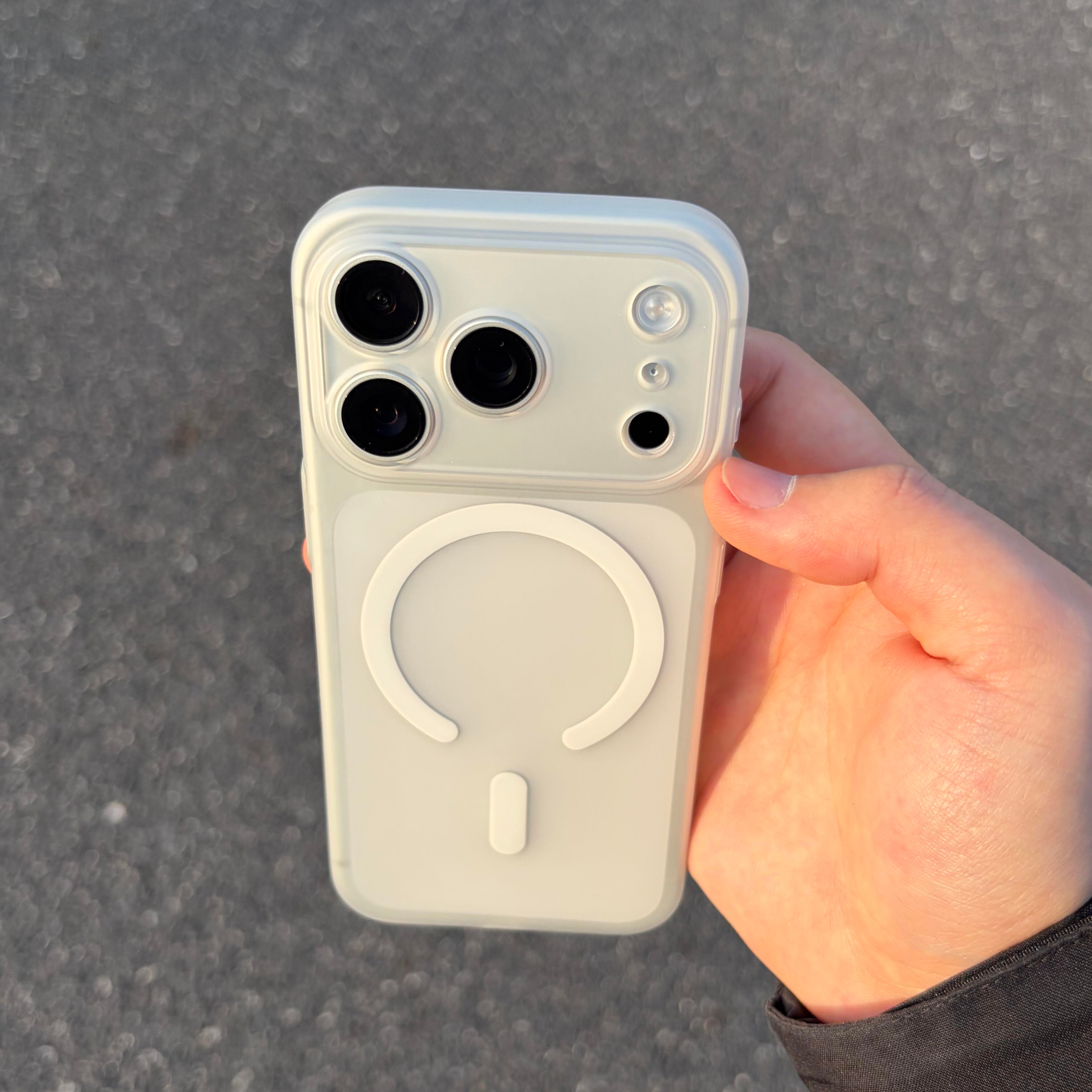 精孔软壳内置磁吸适用小米17promax手机壳17Ultra冰雾15T/15S半透明15pro磨砂白色14/13全包镜头无线充电男女