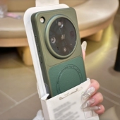 电镀高级感磁吸充电荔枝纹适用OPPOFindx8Ultra手机壳Findx8s 小米17Ultra墨绿色Findx8 x8pro全包Findx9防摔