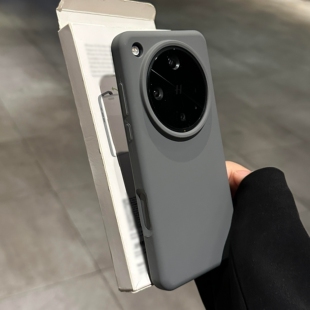 石墨黑灰色液态硅胶适用vivo X300S/X200Pro手机壳mini高级感X100S橡皮擦ultra防滑S50/S30软糯X90pro全包S20