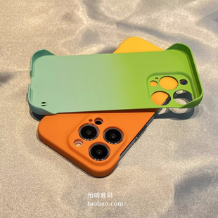 无边框K80不顶膜适用15小米14/13手机壳12sultra红米k70pro高级k60紫灰k50撞色note12turbo磨砂11硬壳10s散热