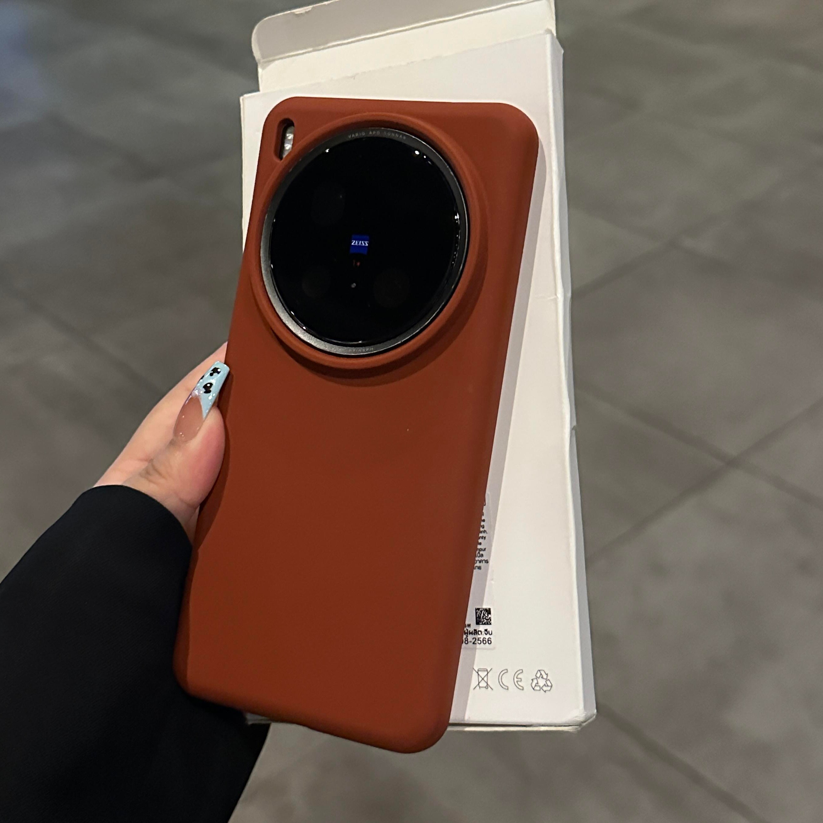 美拉德棕色适用pura80u华为mate80promax手机壳mate60/70pro液态硅胶air小众50RS复古P60高级感nova15耐脏14