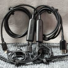 SHURE舒尔全新散装MMCX Type-C/lightning闪电线带线控带麦耳机线