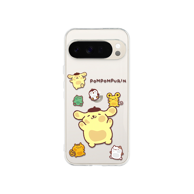 布丁狗适用于谷歌pixel10proXL/9pro透明手机壳Google Pixel 7A卡通9A可爱9pro XL彩绘7Pro/8A/6A软壳8pro