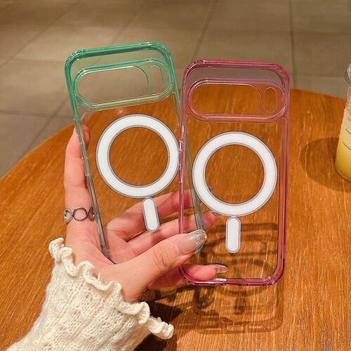 渐变双色适用于谷歌Pixel 10proXL/9pro磁吸手机壳Pixel 9proXL渐变色9A/10A糖果色GooglePixel8pro时尚8A