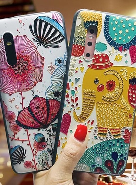 卡通浮雕适用于vivo iqoo 12/neo6/neo5手机壳x100/x90 x80pro巴士z6鹿z1猫s18/S16/s15泰象iqoo11/iqoo8全包