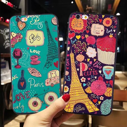 适用于苹果18pro/17/16/15/14浮雕手机壳iPhone16pro/17promax/Xsmax巴黎8plus/12mini铁塔16plus伦敦17e/16e