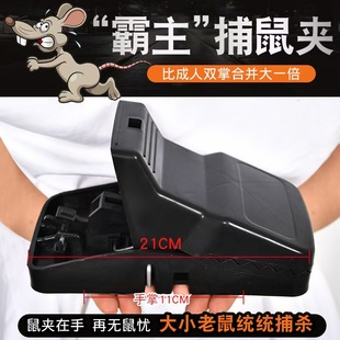 老鼠夹大号老鼠扑捉器家用大老鼠克星高效灭鼠抓鼠神器