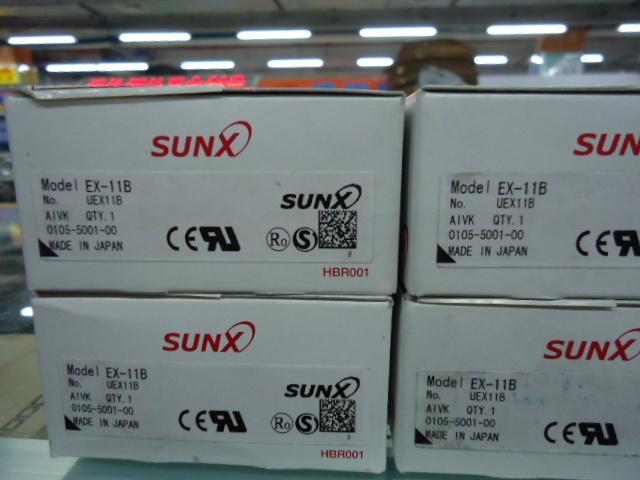 SUNX神视光电开关EX-11B全新包装配件齐全质保3年现货可开17%