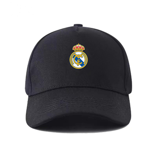 欧冠足球俱乐部皇马帽子男女球迷运动休闲户外棒球帽遮阳鸭舌帽子