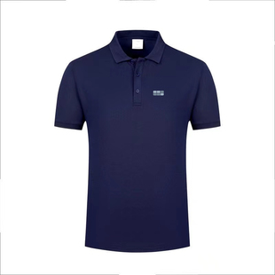 工作服定制logo文字图案 夏季 吉利银河POLO衫 短袖 T恤汽车4S店工装
