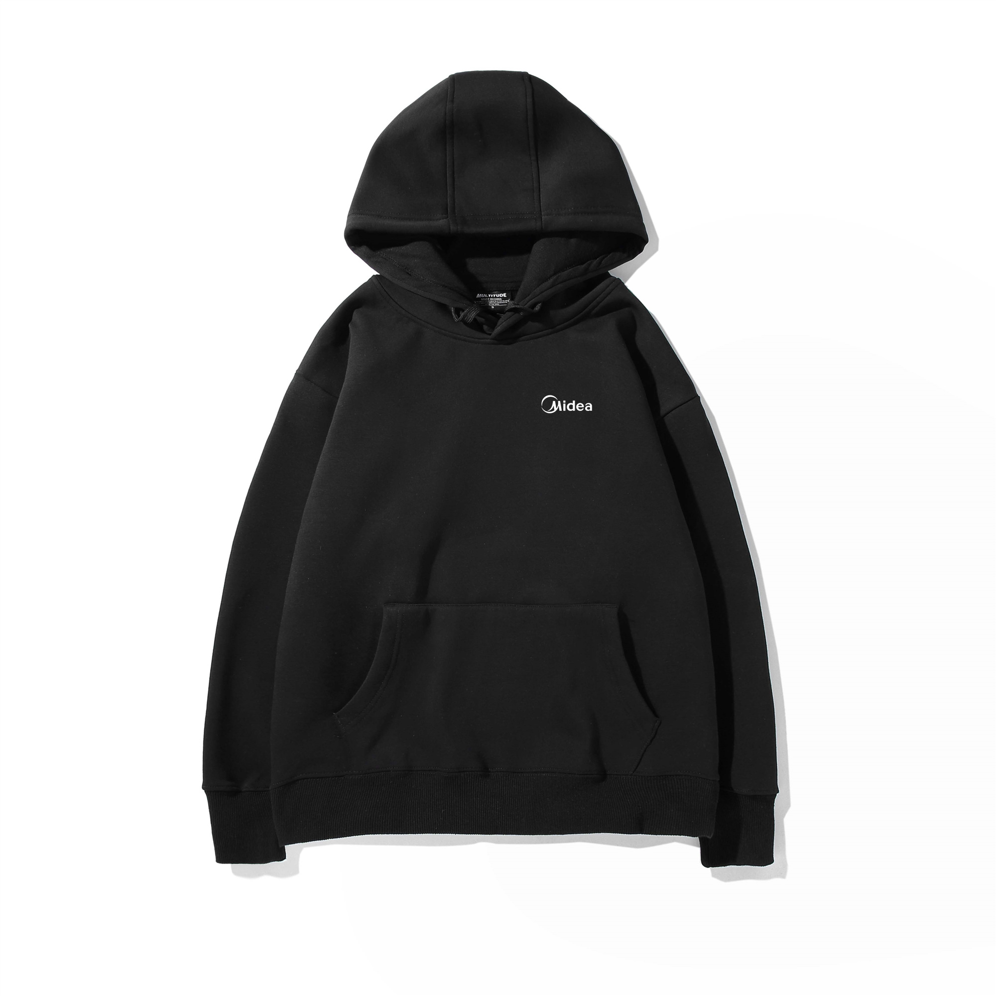 秋冬美的工作服工装连帽卫衣定制