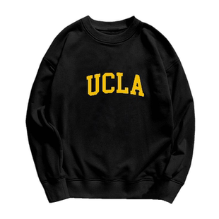 ucla卫衣美国篮球加州大学洛杉矶分校秋冬圆领外套男女宽松校服潮